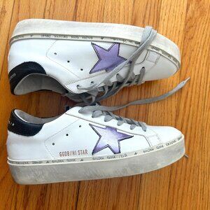 Womens Golden Goose Hi Star Sneakers -- Size EU 37